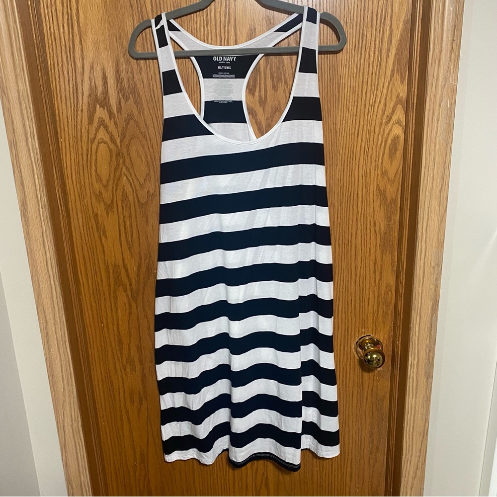 Plus size women’s razor tank dress